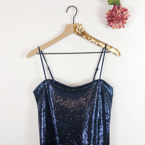 [INTIMATELY FREE PEOPLE] Sequin Slip Dress - Picture 4 of 8